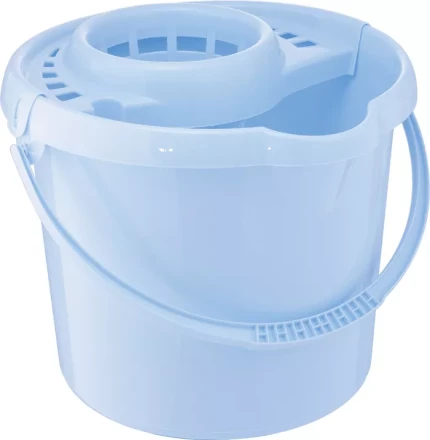 Ведро пластмассовое круглое с отжимом 12л, сиреневое ТМ Elfe 92963 купить в Нижневартовске