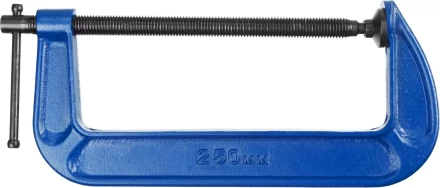 Струбцина  ЗУБР "ПРОФЕССИОНАЛ" тип "G", корпус - ковкий чугун. 250мм 32245-250_z01 купить в Нижневартовске