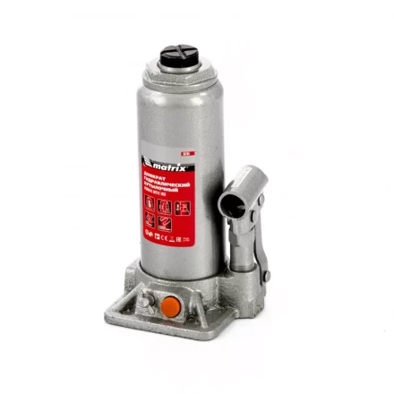 Домкрат гидравлический бутылочный 6 т Matrix 50765 купить в Нижневартовске