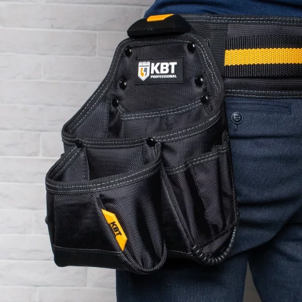 Быстросъемная поясная сумка модульного типа на клипсе с держателем для молотка КВТ СМ-01 (83135) купить в Нижневартовске