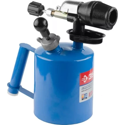 ЗУБР. Лампа паяльная САМОТЛОР СМ-10, с чугунным эжектором, 1,0 л 40650-1.0_z01 купить в Нижневартовске