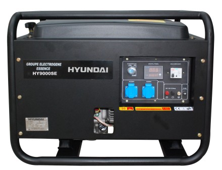 Бензогенератор Hyundai HY 9000SE-3 + колеса купить в Нижневартовске