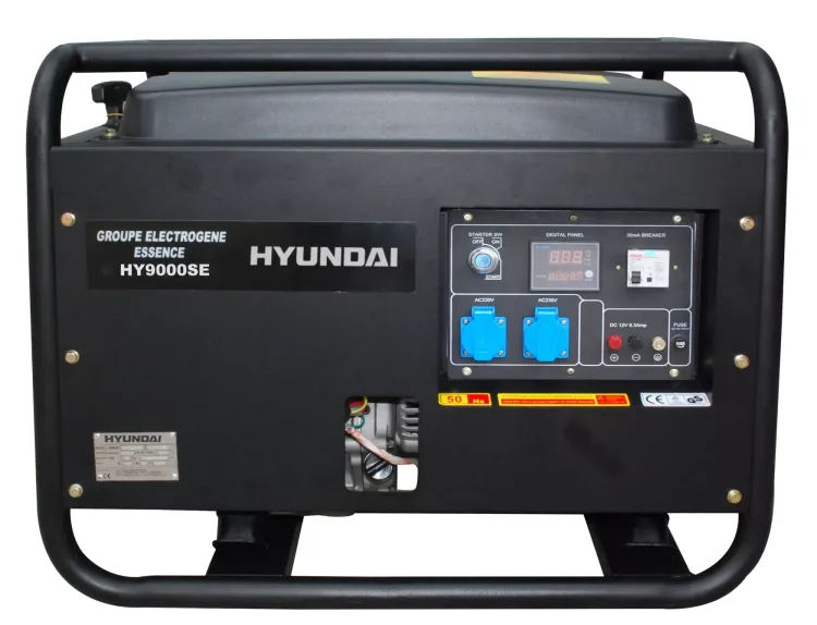 Бензогенератор Hyundai HY 9000SE-3 + колеса купить в Нижневартовске