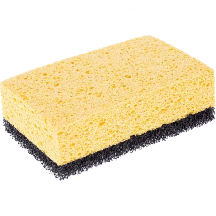 Губка целлюлозная комбинированная для удаления эпоксидной затирки 150x95x50 мм Сибртех 86838 купить в Нижневартовске