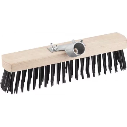 Щетка GRINDA "EURO" уличная без ручки, буковая колодка, мет щетина, с металлическим держателем для черенка, 30см 39196-30 купить в Нижневартовске