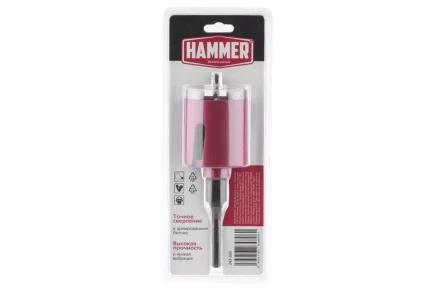 Коронка алмазная HAMMER Ф 68мм (242-503) купить в Нижневартовске