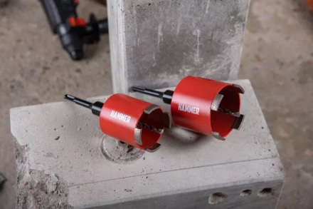 Коронка алмазная HAMMER Ф 68мм (242-503) купить в Нижневартовске