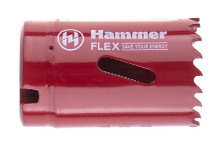 Коронка биметаллическая HAMMER Ф32х38мм 5/8&quot; BiMETALL (224-006) купить в Нижневартовске