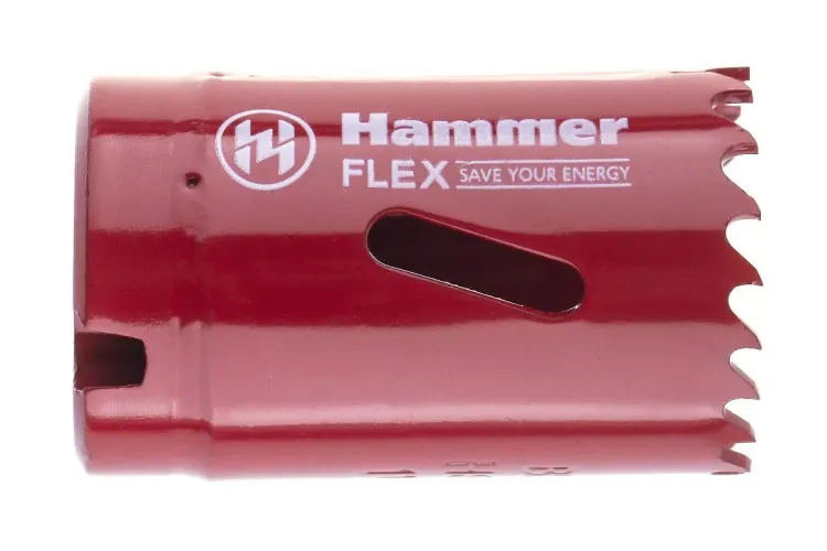 Коронка биметаллическая HAMMER Ф32х38мм 5/8" BiMETALL (224-006) купить в Нижневартовске
