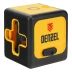 Лазерный уровень DQB, 30 м, зеленый луч, батарейки, сумка// Denzel 35016 купить в Нижневартовске