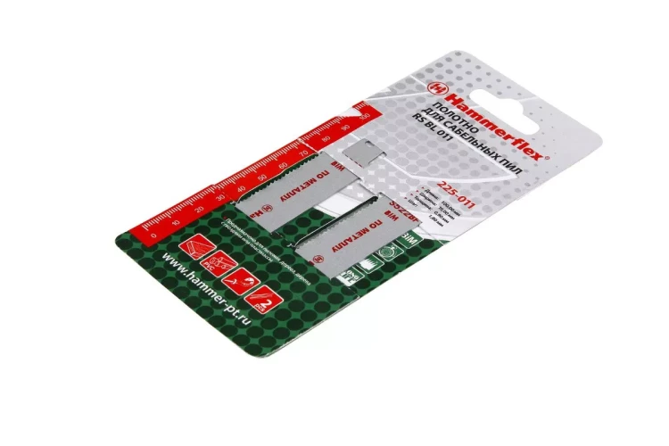 Полотно для сабельной пилы HAMMER 100мм, TPI 14, BIM, 2шт/уп (Flex 225-011) купить в Нижневартовске