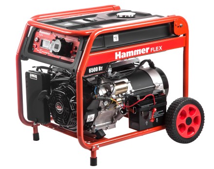 Бензоэлектростанция Hammer Flex GN7000ET с электрозапуском купить в Нижневартовске