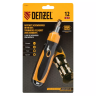 Отвертка реверсивная Denzel 7711611, механизм SmartPush 12 шт, S2 купить в Нижневартовске