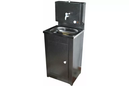 Умывальник дачный "Комфорт" ВИХРЬ с подогревом, нержавейка, серебро 74/4/8 купить в Нижневартовске