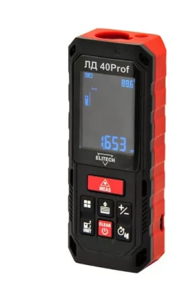 Дальномер лазерный ЛД 40 Prof Elitech купить в Нижневартовске