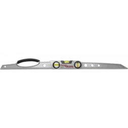 Уровень ЗУБР "ACURATE 2" литой алюминиевый, фрезерованный, эргономичная рукоятка, 3 ампулы, 80 см 34592-080