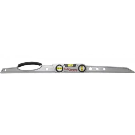 Уровень ЗУБР "ACURATE 2" литой алюминиевый, фрезерованный, эргономичная рукоятка, 3 ампулы, 80 см 34592-080 купить в Нижневартовске