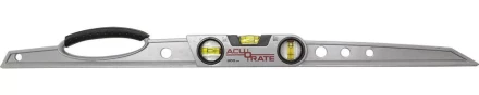 Уровень ЗУБР "ACURATE 2" литой алюминиевый, фрезерованный, эргономичная рукоятка, 3 ампулы, 80 см 34592-080 купить в Нижневартовске