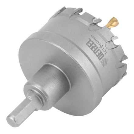 Коронка по металлу твердосплавная, 60 мм Denzel 724017 купить в Нижневартовске