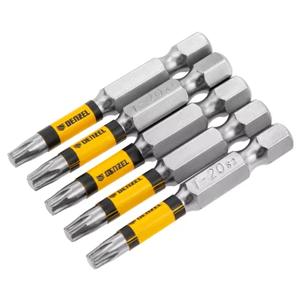 Бита T20x50, 5 шт. Denzel 7711320 купить в Нижневартовске