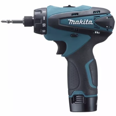 Дрель-шуруповерт аккумуляторная Makita DF030DWE купить в Нижневартовске