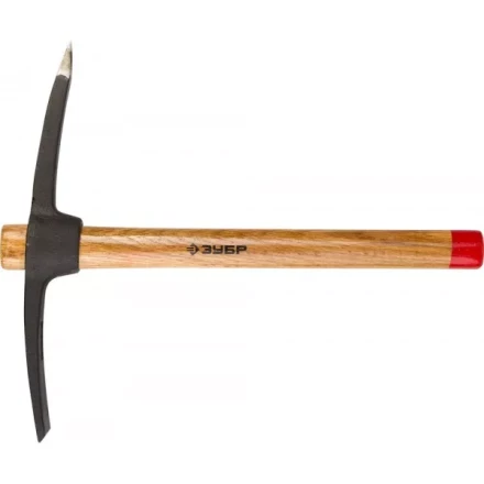 Кирка ЗУБР "МАСТЕР" кованая, с обратной деревянной рукояткой, 600г 20177-06 купить в Нижневартовске
