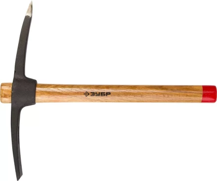 Кирка ЗУБР "МАСТЕР" кованая, с обратной деревянной рукояткой, 600г 20177-06 купить в Нижневартовске