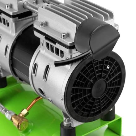 Компрессор безмаслянный малошумный Сибртех МБ 1100/24,1100 Вт, 24 л, 170 л/мин 58006 купить в Нижневартовске