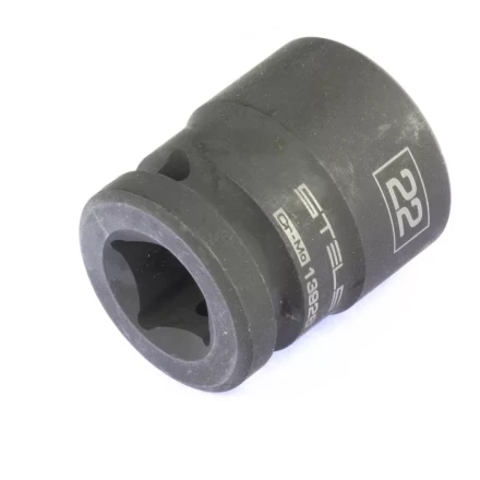 Головка ударная шестигранная 22 мм 1/2&quot; CrMo  Stels 13926 купить в Нижневартовске