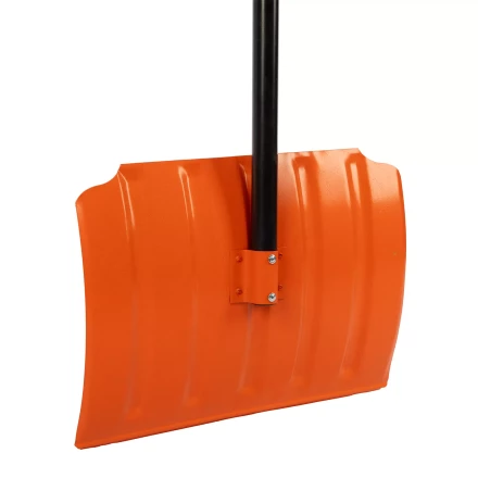 Лопата для уборки снега стальная Сибртех, 470х335х1335 мм, стальной черенок, Россия, 61656 купить в Нижневартовске