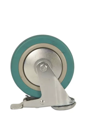 Колесо аппаратное поворотное SChgb 55 125 мм под болт с тормозом (N) 1042999 купить в Нижневартовске