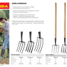 Вилы GRINDA кованые, садовые, без черенка, 180х220мм 39710-4_z01 купить в Нижневартовске