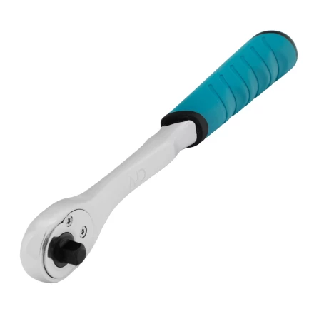 Ключ-трещотка 1/4" Gross 14053, CrV, 90 зубьев, усиленный, хром купить в Нижневартовске