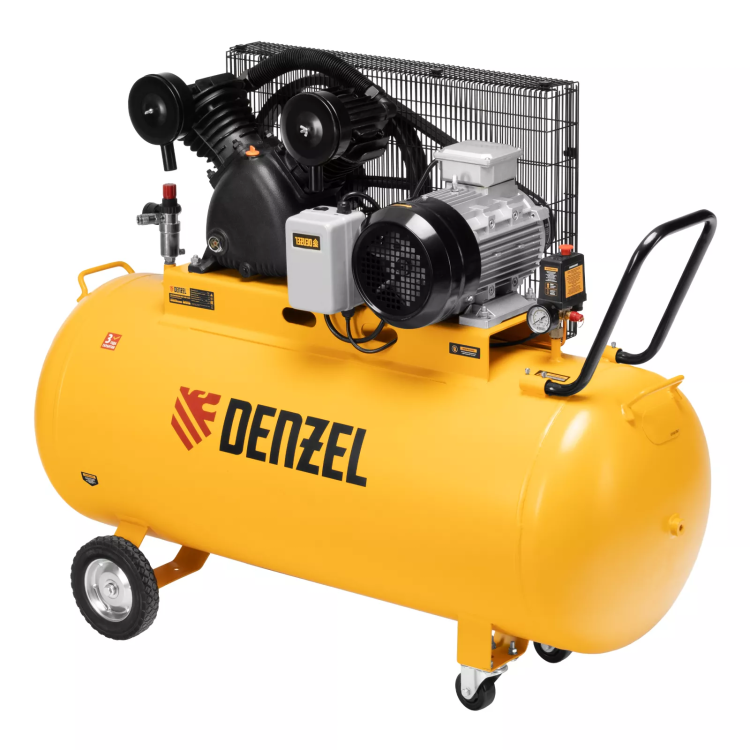 Компрессор воздушный рем. привод Denzel BCV 5500-T/270, 5,5 кВт, 270 литров, 850 л/мин купить в Нижневартовске