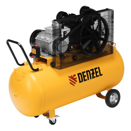 Компрессор воздушный рем. привод Denzel BCV 5500-T/270, 5,5 кВт, 270 литров, 850 л/мин купить в Нижневартовске