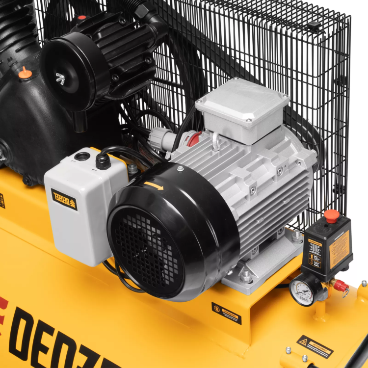 Компрессор воздушный рем. привод Denzel BCV 5500-T/270, 5,5 кВт, 270 литров, 850 л/мин купить в Нижневартовске