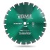 Алмазный сегментный диск MESSER-DIY диаметр 400мм для резки асфальта, свежего бетона и кирпича купить в Нижневартовске