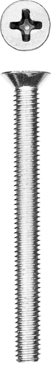 Винт DIN 965, M4 x 40 мм, 10 шт, кл. пр. 4.8, оцинкованный, ЗУБР 303116-04-040 купить в Нижневартовске