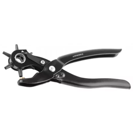 Дырокол STAYER "STANDARD" револьверный для кожи, 6-в-1, 2-4,5мм 22940_z01 купить в Нижневартовске