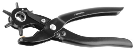 Дырокол STAYER &quot;STANDARD&quot; револьверный для кожи, 6-в-1, 2-4,5мм 22940_z01 купить в Нижневартовске