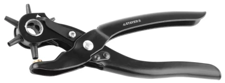 Дырокол STAYER "STANDARD" револьверный для кожи, 6-в-1, 2-4,5мм 22940_z01 купить в Нижневартовске