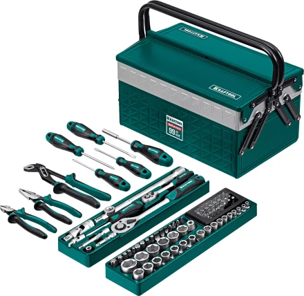 Универсальный набор инструмента в металлическом боксе, 99 предм. 27978-H99 купить в Нижневартовске