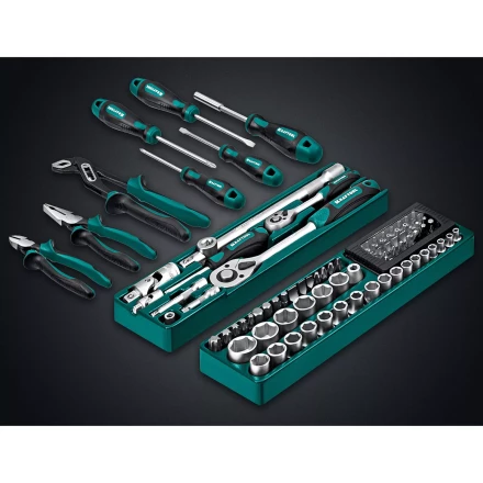 Универсальный набор инструмента в металлическом боксе, 99 предм. 27978-H99 купить в Нижневартовске