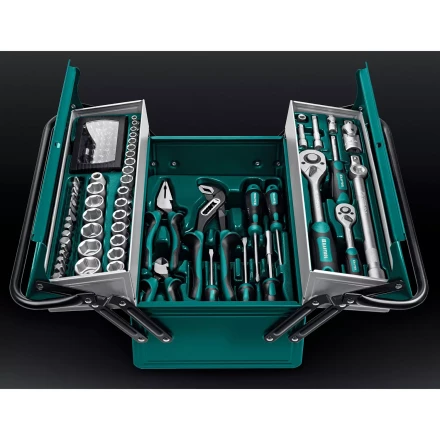 Универсальный набор инструмента в металлическом боксе, 99 предм. 27978-H99 купить в Нижневартовске