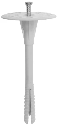 Дюбель ЗУБР "МАСТЕР" для изоляционных материалов полипропиленовый, металлический стержень, 10 x 160 мм, 100 шт 4-301525-10-160_z01 купить в Нижневартовске