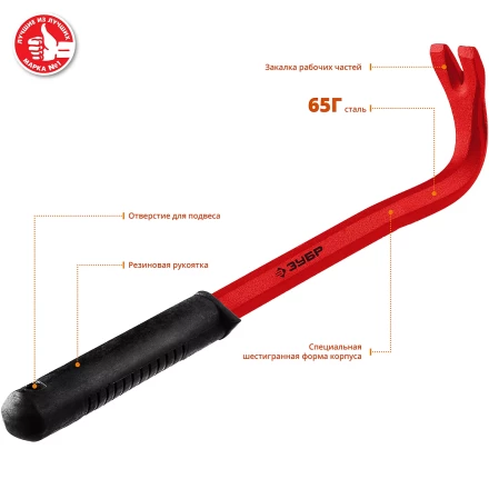 Гвоздодеры с ручкой серия МАСТЕР купить в Нижневартовске