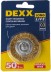 DEXX. Щетка дисковая для дрели, витая стальная латунированная проволока 0,3мм, 50мм 35110-050 купить в Нижневартовске