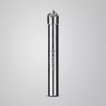 Зубр Твердосплавная борфреза K - зенкер с вершиной 90°, 6 х 3 мм (28809-6-3) купить в Нижневартовске