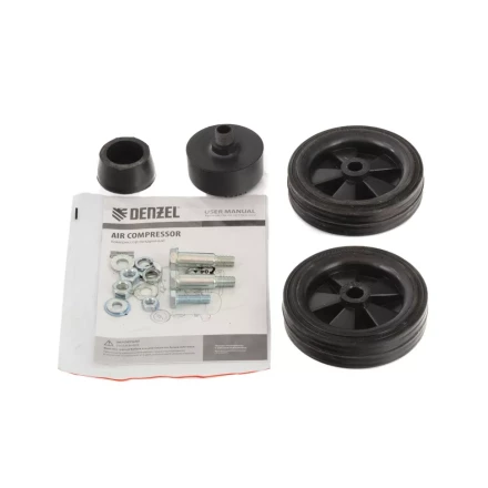 Компрессор воздушный DLC1300/24 безмасляный 1.3 кВт, 24 литра, 206 л/мин Denzel 58171 купить в Нижневартовске