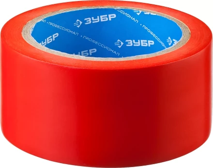 ЗУБР 50 мм, 25 м, красная, разметочная клейкая лента, Профессионал (12244-50-25) купить в Нижневартовске